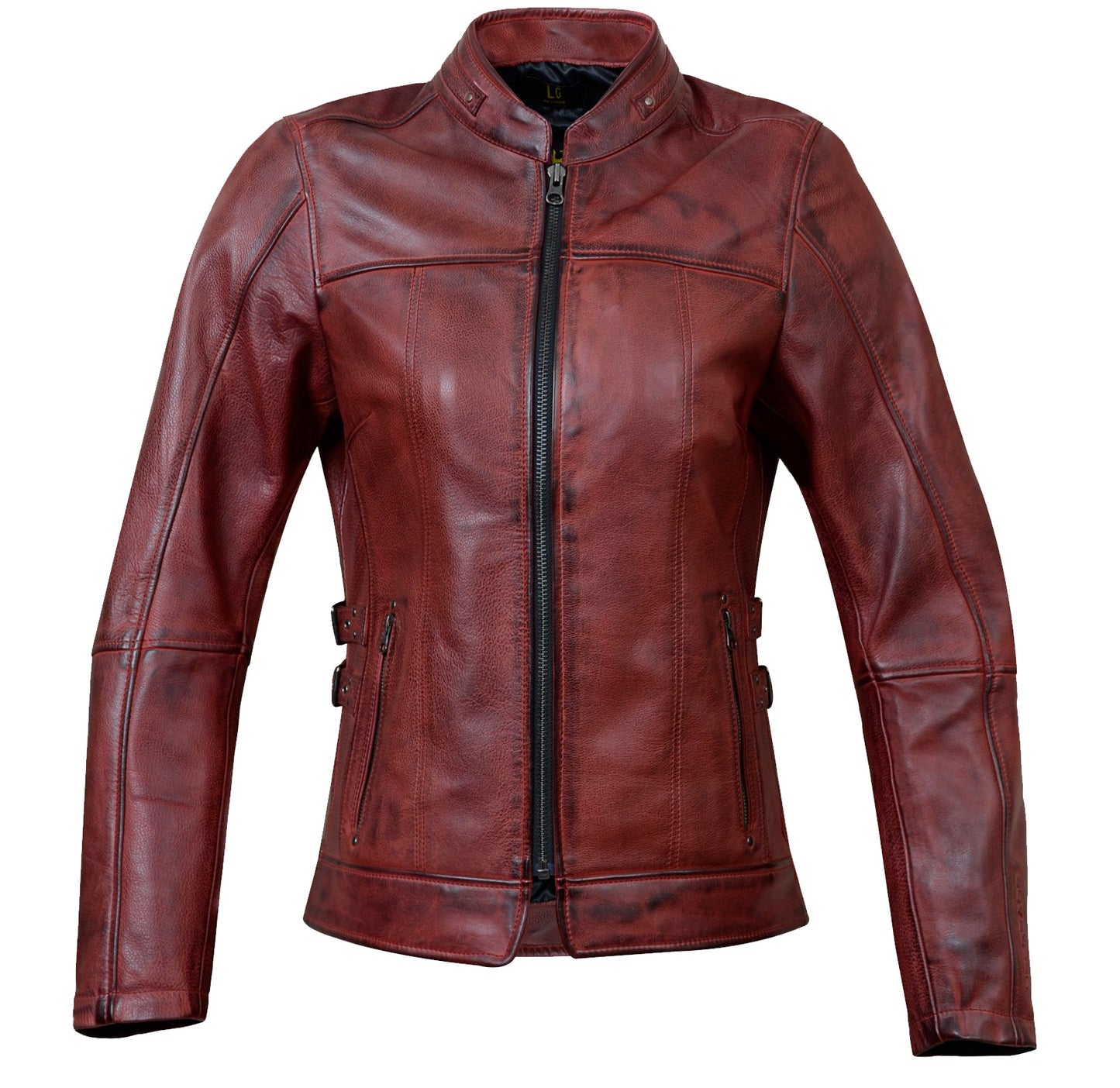 Bergen Leather Jacket - Oxblood