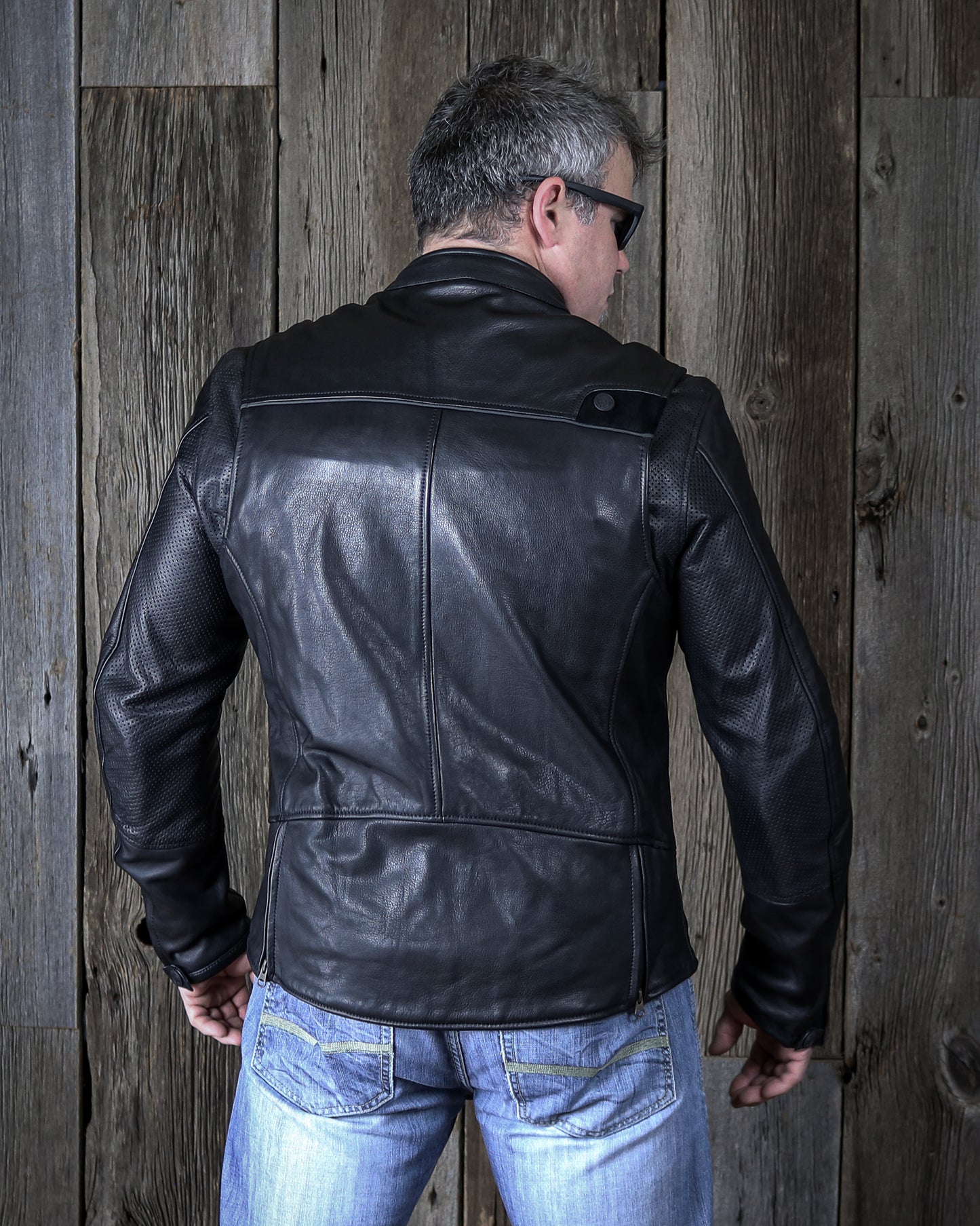 Madsen Leather Jacket - Black