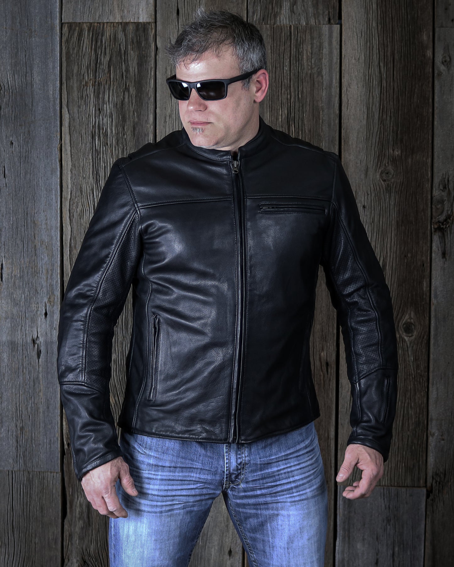 Madsen Leather Jacket - Black
