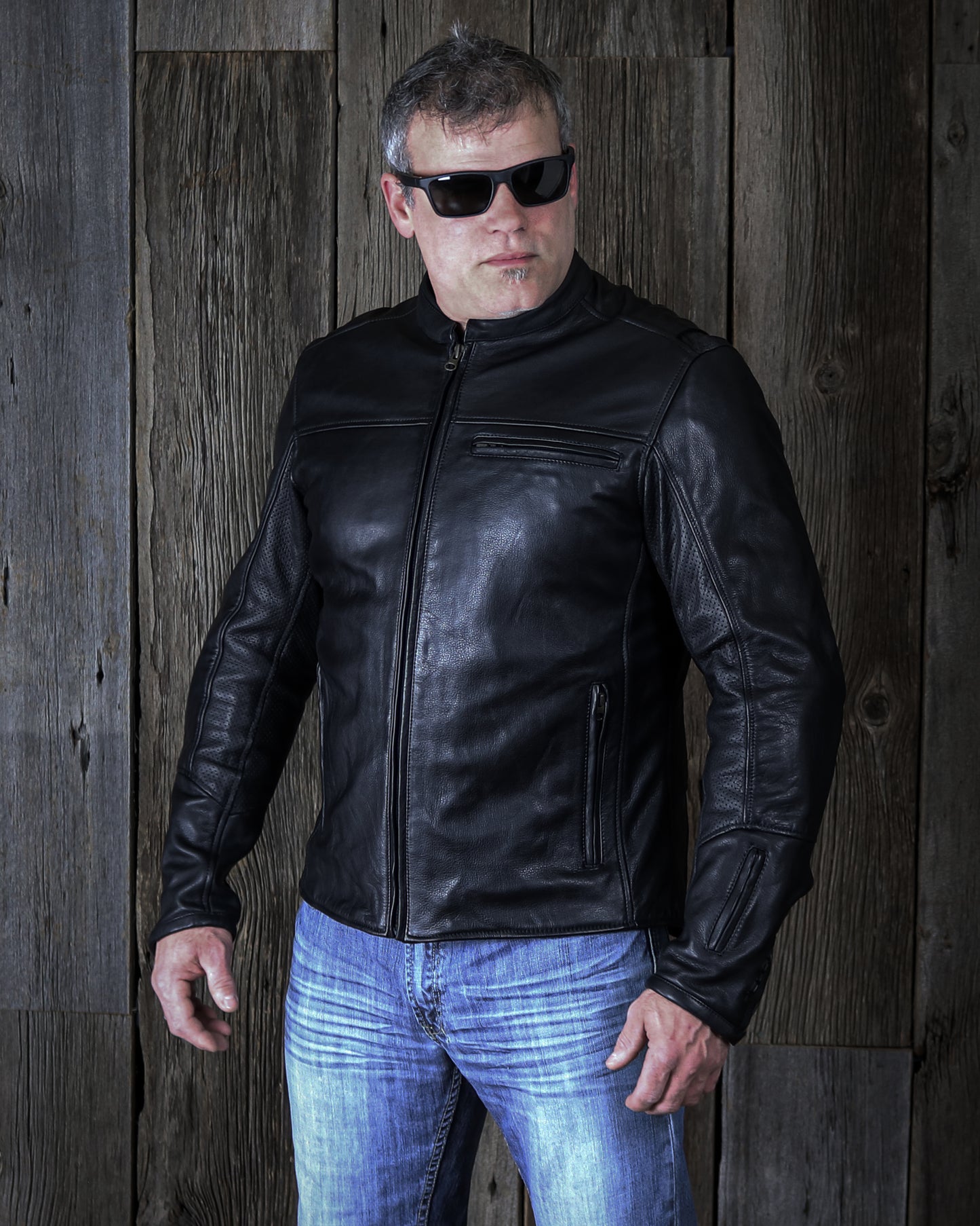 Madsen Leather Jacket - Black