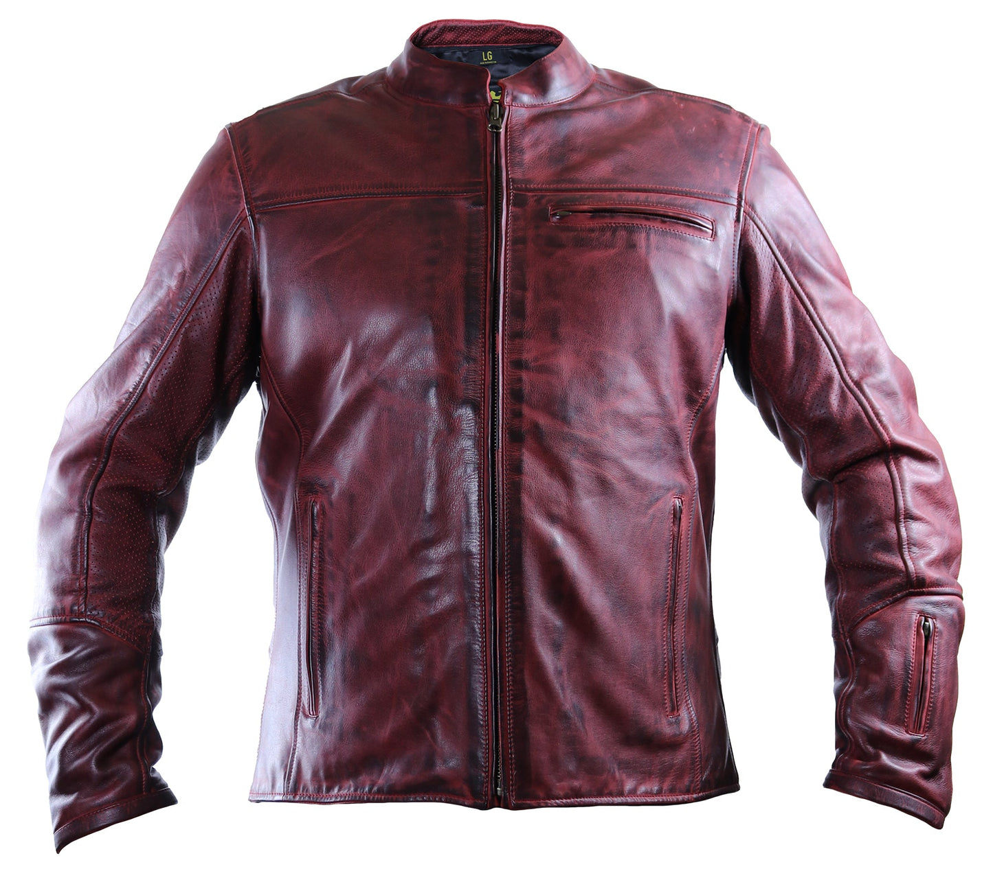 Madsen Leather Jacket - Oxblood