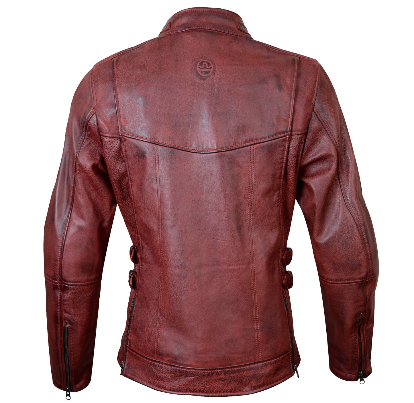 Bergen Leather Jacket - Oxblood