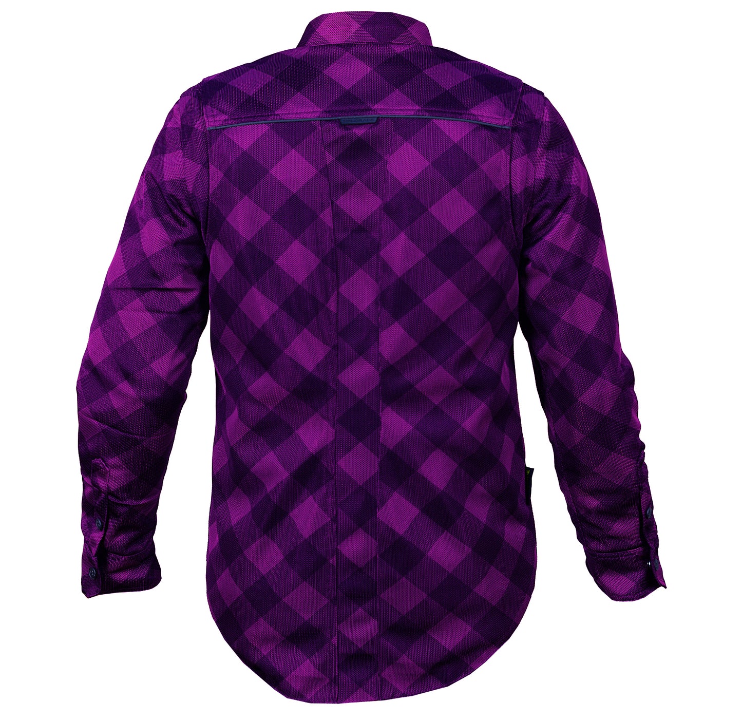 Ryder Mesh Moto Shirt - Purple