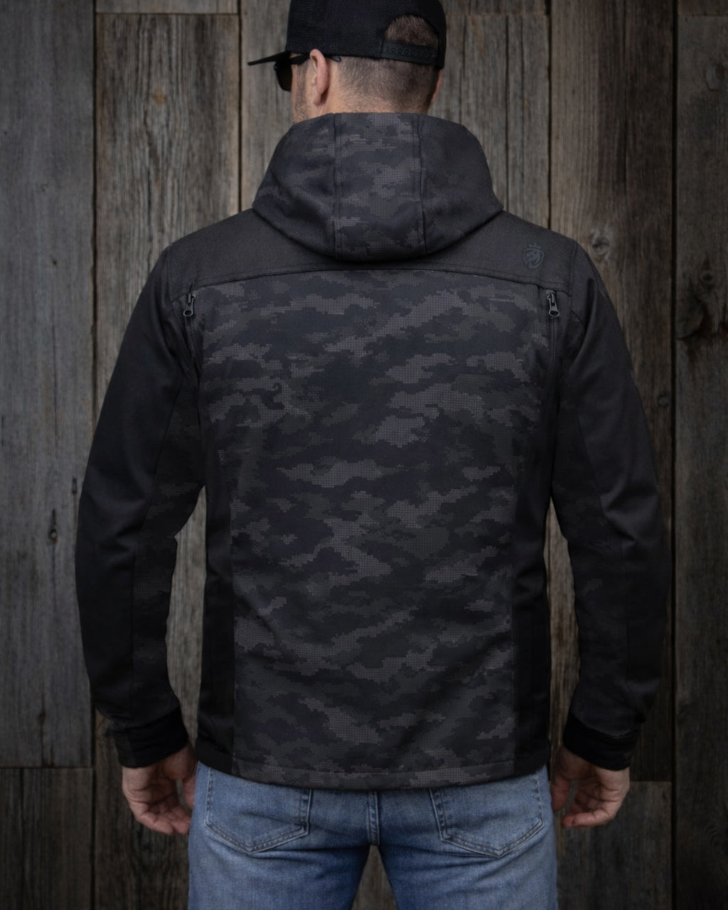 Teller Reflective Moto Hoodie Jacket