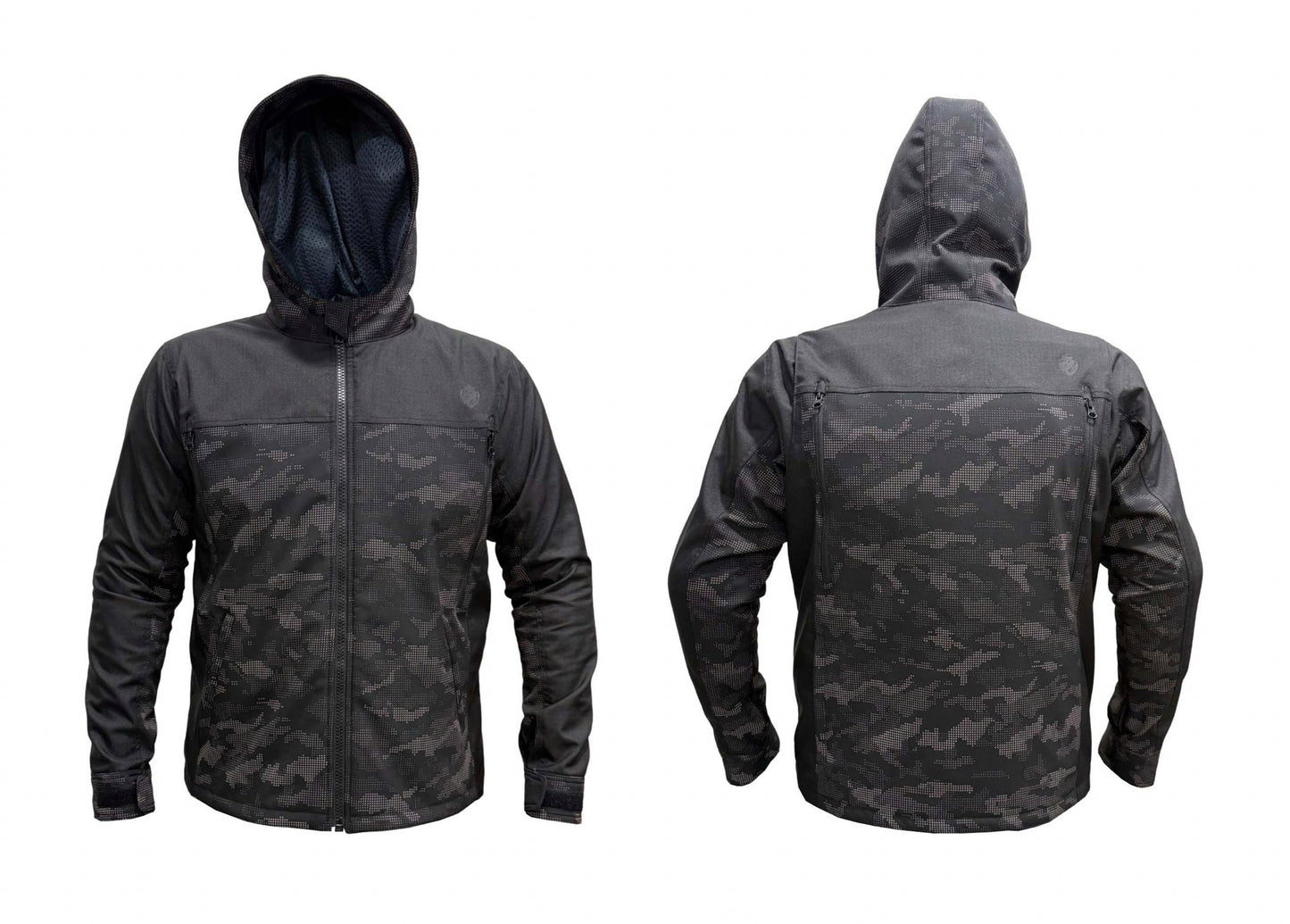 Teller Reflective Moto Hoodie Jacket